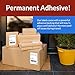 Reli. Thermal Shipping Labels 4x6 (550 Sheets) Fanfold, Direct Heat Printer Paper Labels | Shipping Stickers Compatible with Most Thermal Printers