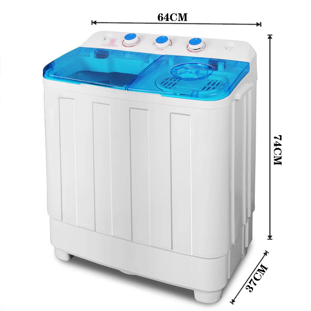 Costway 26lbs Portable SemiAutomatic Twin Tub Washing, 57 OFF