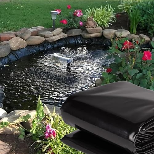 Bâche de bassin étanche et résistante à l'humidité bâche durable PEHD pour jardin