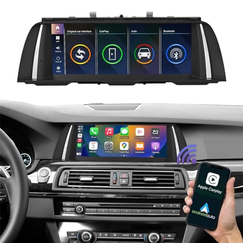 Road Top pantalla 10.25" CarPlay para BMW 5 F10/F11 NBT