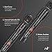 A-Premium Front Shock Absorber Compatible with Hummer H3 2006-2010, 2-PC Set