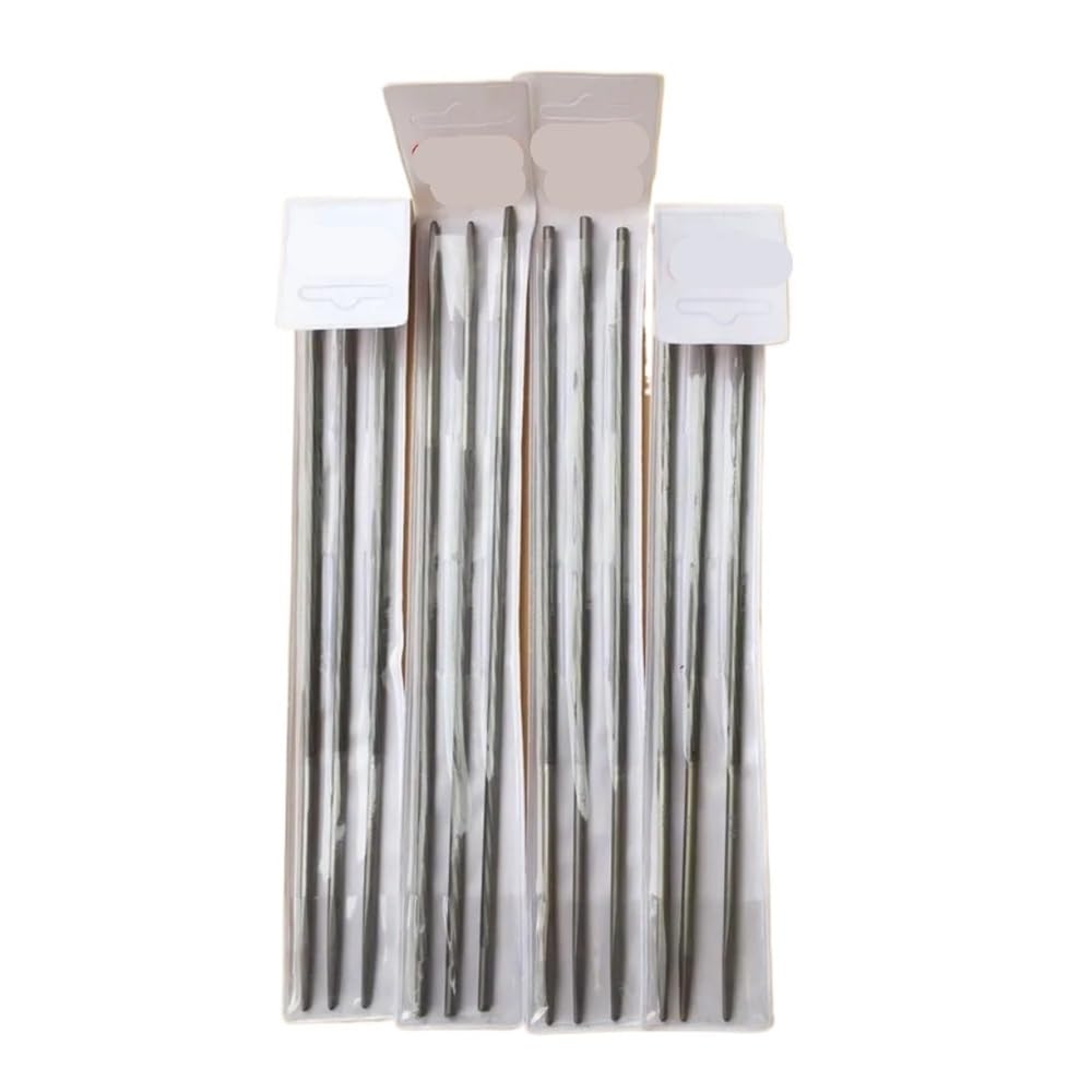 Lima de Motosierra 12 Piezas 5 32 4,0mm Lima Afilado Cadena 70504