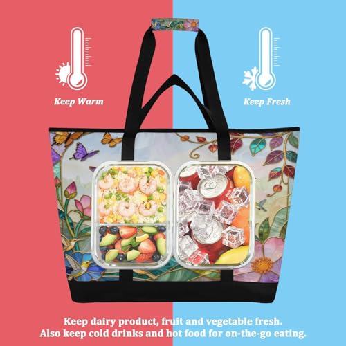 Sac isotherme pour garder les aliments chauds et préserver la fraîcheur - 4