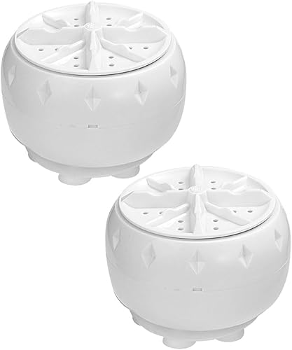 Mini lavadora portátil de 2 piezas con USB y ventosa Turbo Lavadora para limpieza profunda, ropa interior y calcetines, Lavadora compacta para