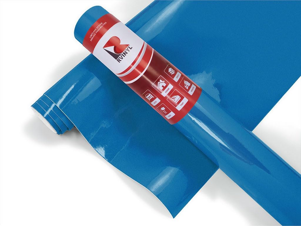 3M 1080 G337 Gloss Blue Fire Vinyl Wrap Film 5ft x 30ft