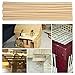 OFNMY 60pcs Varillas de Madera Redondos Madera Manualidades para Decoraciones para Proyectos...