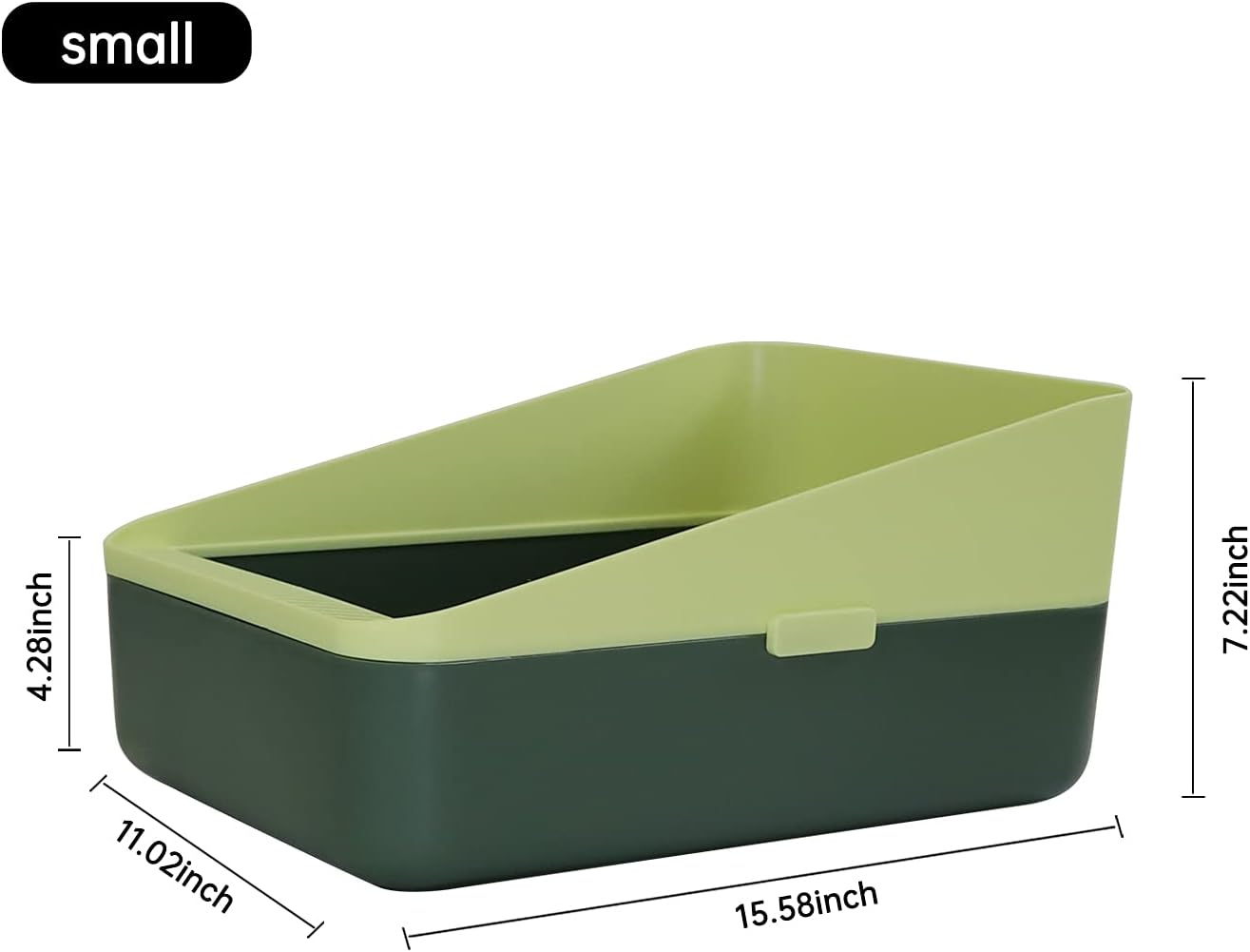 small sifting litter box