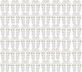 Winterlace Bulk Flip Flops for Weddings, 48 Pairs, Reception Guest Slippers, Men Women Destination Beach Pool Wholesale Pack