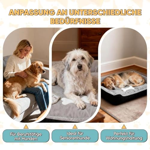 Lit chaud pour chiot et chat grand couchage doux avec couverture - 5