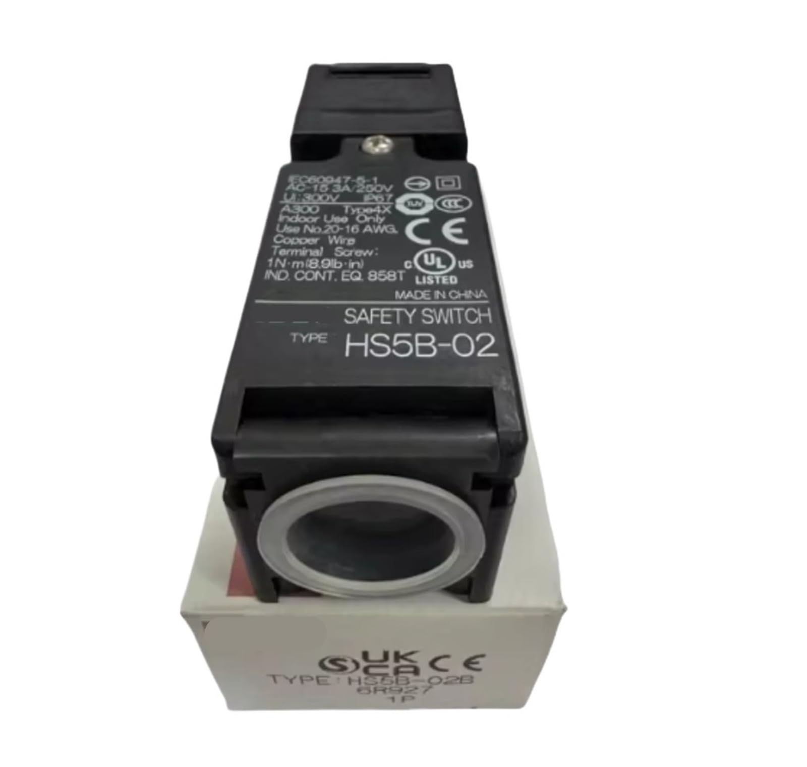 Kszhzymgx One Color Door Switch Hs5b-02 Hs5b-02B Door Lock Limit Switch 2 Normally Closed(Hs5b-02B)