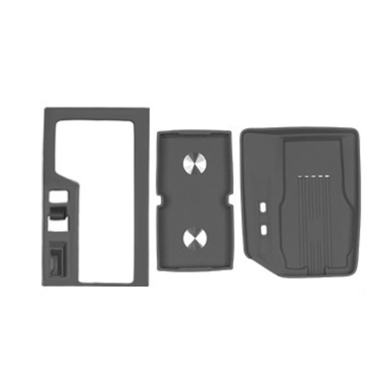 QBKGMEWCA Central Control Cup Limiter Pad Interior Accessories Charging Protection Compatible for Magotan B9 Silicone(Type3)