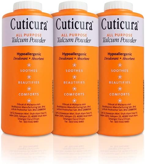 Bodibasixs Cuticura Body Talcum Medicated Powder Bahrain Ubuy