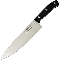 Vista 6 de Chef Craft Cuchillo de trinchar 21669, acero inoxidable 3cr13, hoja de 8 pulgadas de 5.5 pulgadas de largo, negro