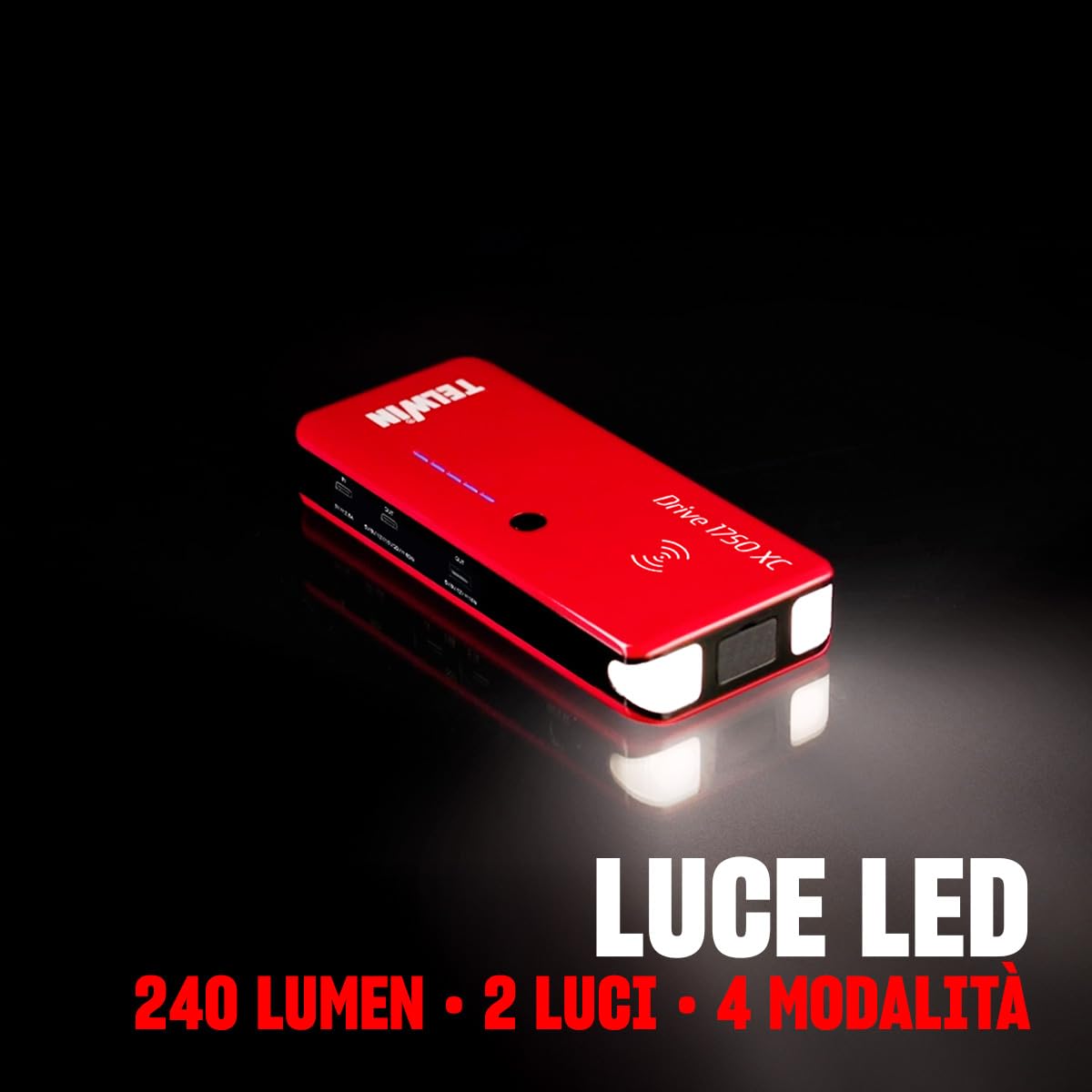 Telwin Drive 1750 XC Kompaktowy przenośny wzmacniacz i power bank
