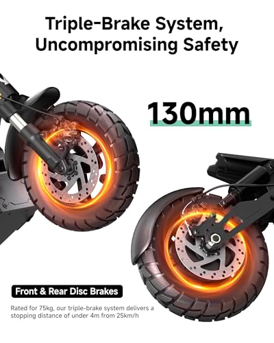Image of ECOROAD ES6 Electric Scooter Adults, 1000W Peak Motor Up to 31 MPH