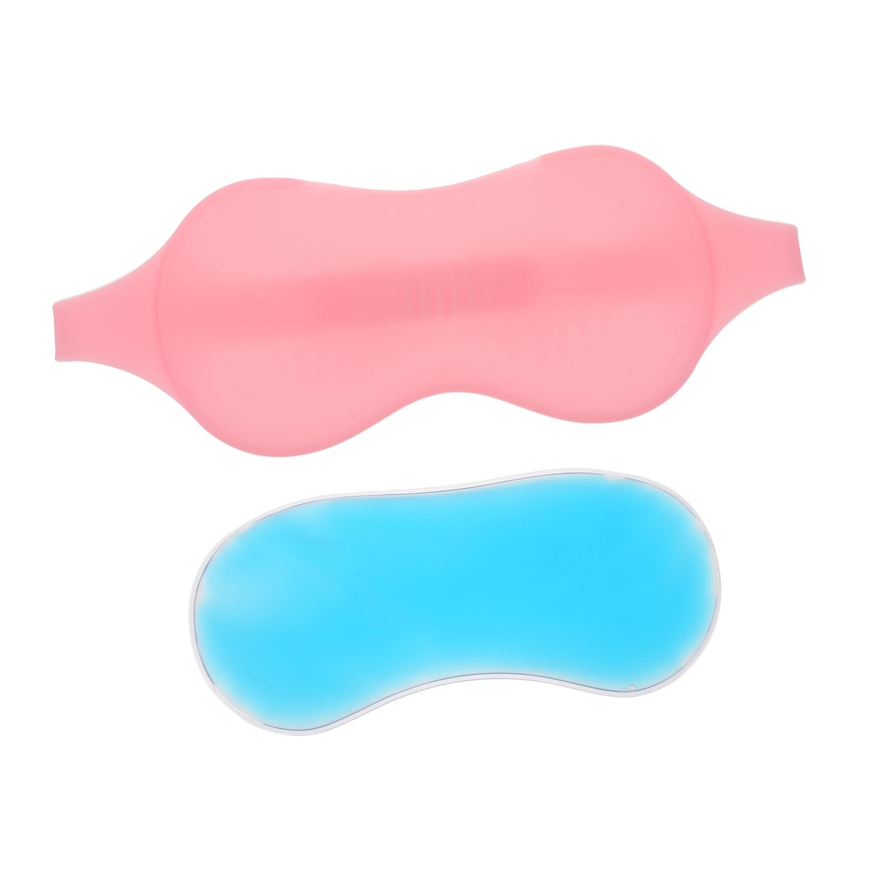 Maschera Occhi in Gel Regolabile in Silicone per Dormire