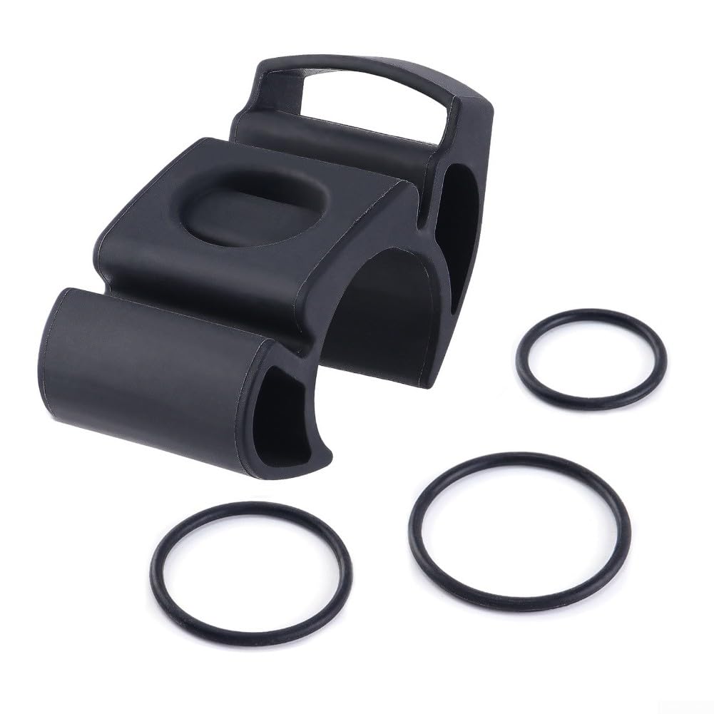 Soporte de reloj para manillar de bicicleta hecho de silicona adecuado para Garmin para Polar y otros relojes inteligentes con correas de menos de 35 mm para comodidad de ciclismo