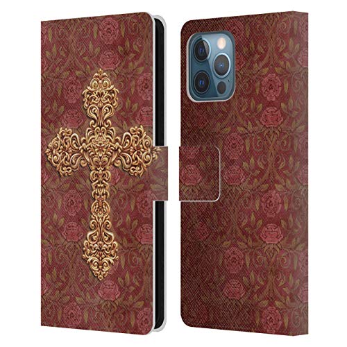 Carcasa Tipo Libro iPhone 12 Pro Max Brigid Ashwood Funda Cuero con Soporte