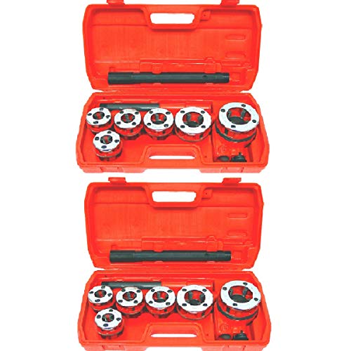 Set de 2 Kits de Roscas con Carraca y 5 Dados con Estuche