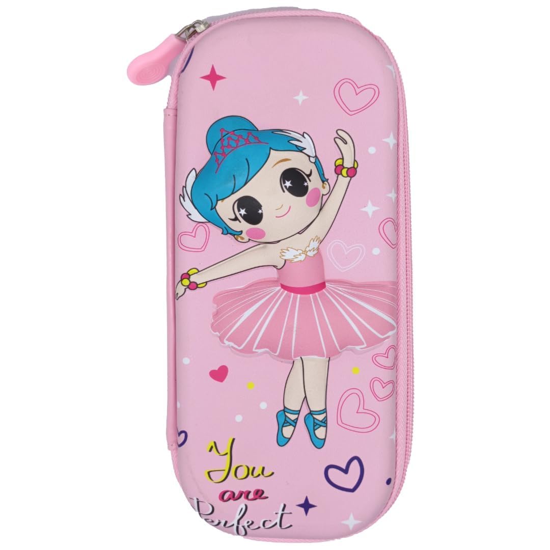 LIONWY 3D EVA Pencil Case for Kids, Compass School Box, 3D EVA Hardtop Pencil Pouches (DANCING BARBIE) (B0DF2HB1NV) Amazon Price History, Amazon Price Tracker