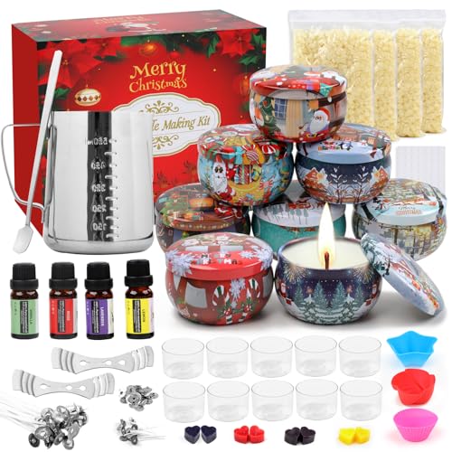 Diy christmas scented candle making kit