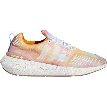 adidas Womens Swift Run 22 Running Sneakers Shoes - Blue, Orange, Pink