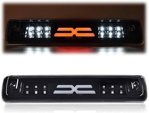 Miniatura 15 de GRAND ORANGE Tercera luz de freno LED compatible con Ford F250 F350 F450 F550 SD 1999-2016 lámpara de carga trasera súper resistente, luz de freno