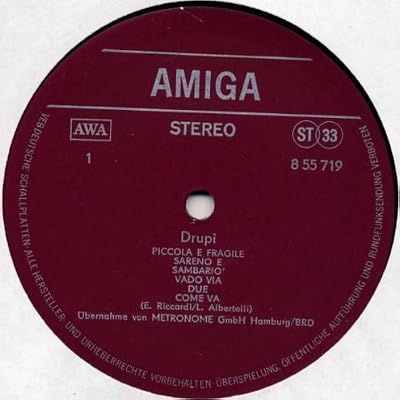 Drupi - Drupi - AMIGA - 8 55 719