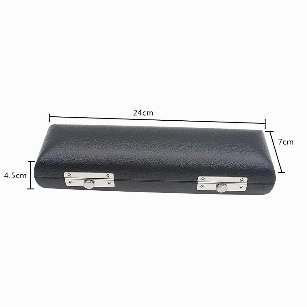 Ottavino a 16 Buche, Strumento a Fiato per Materiale Didattico Band Che Suona per Principianti per Professionisti (BLACK)