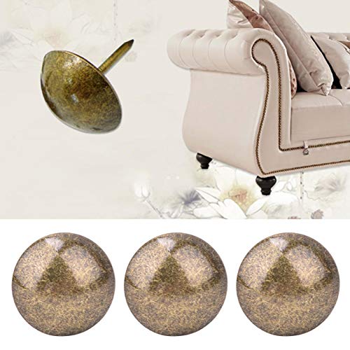 50Pcs Thickened Upholstery Tacks Furniture Nails Pins, Nailhead Decorative Trim for Furniture, Round Head Decorative Thumbtack Hardware Parts(23 * 23mm) - Image 3