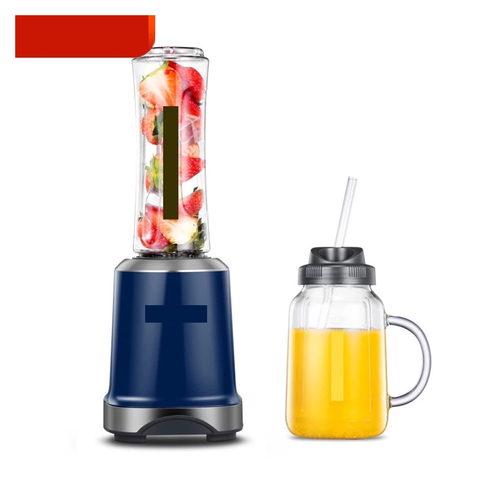 MIIKHI Juicer 600ml Portable Juice Machine 24000rpm Rotating Speed Multifunctional Juice Maker Home Extractor Juicers (Mr9500 220)