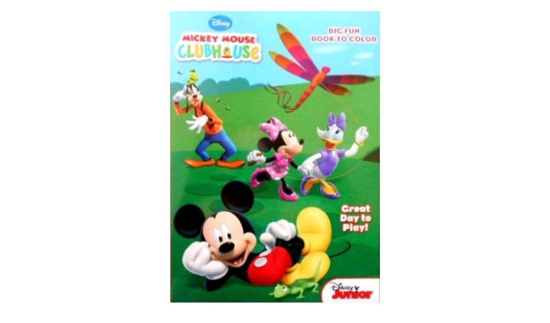 Mickey Mouse Clubhouse Great Day To Play Coloring and Activity Book by Disney
