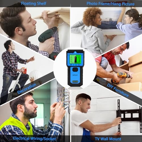 Hpday HP-ST001-LBLUE02 Stud Finder Wall Scanner thumb #4