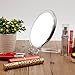 Miss Sweet Folding Hand Held Mirror with 10x Magnification & True Image, 6.1inch Travel Mirror (10X)
