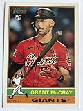 2025 Topps Heritage #53 Grant McCray NM/MINT