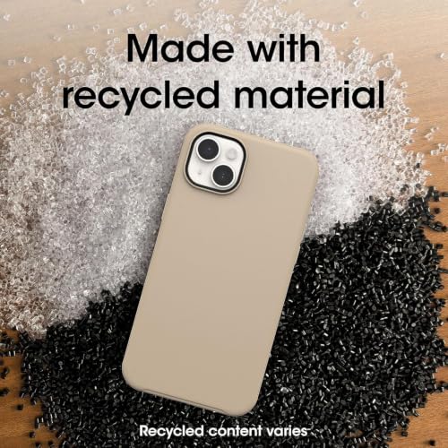 Bords surélevés caméra sur cette coque iPhone 14 Plus OtterBox Symmetry marron MagSafe - 4