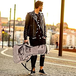 Housse de protection épaisse en éponge imperméable pour guitare acoustique, électrique, basse, guitare classique… - Les Beatles, Paul McCartney, John Lennon, RIngo Starr, George Harrison Housse de protection épaisse en éponge imperméable pour guitare acoustique, électrique, basse, guitare classique… – Image 6