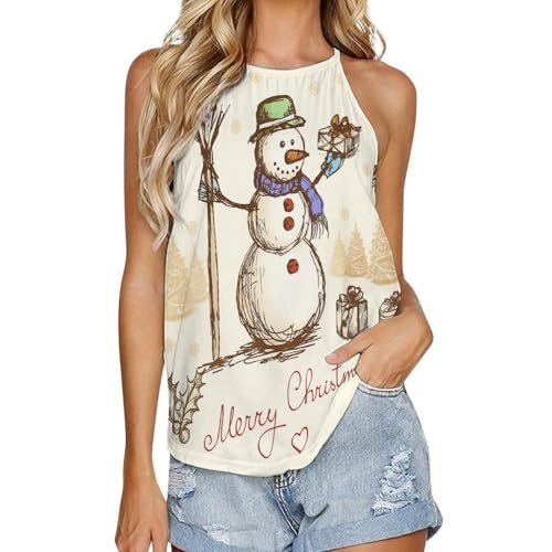 Gilet sans manches col rond femme : restez au chaud pour Noël sans pulls volumineux