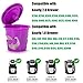 STYDDI Reusable Coffee Filters, 6 Pack Universal Refillable Single Cup Filter Replacement For Keurig 2.0 and Classic 1.0 Brewers