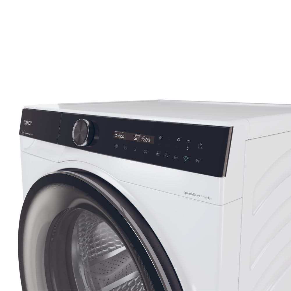 Candy BS 410B10-S Lavatrice Caricamento Frontale 10Kg 1400 Giri-min Bianco Classe Energetica A