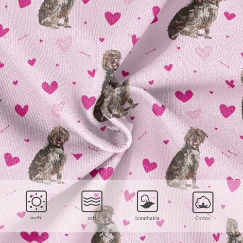 Girls' Underwear Griffon Breed Dogs Cotton Stretch Comfort Toddler Panties3