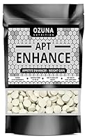 APT Enhance Appetite Stimulant - Max Strength Appetite Booster for Weight Gain - Natural Appetite Support to Increase Food Intake - 100 Easy-to-Swallow Tablets
