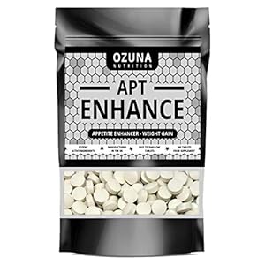 APT Enhance Appetite Stimulant – Max Strength Appetite Booster for Weight Gain – Natural Appetite Support to Increase Food Intake – 100 Easy-to-Swallow Tablets