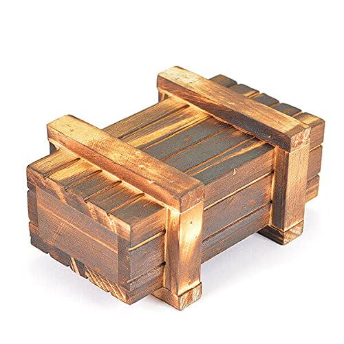 Image of Fastrax RC Scale Model Car Wood Effect Crate (H50x100x70mm)