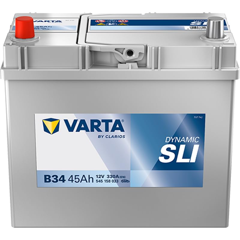 VARTA Batería 45, Ah 330, A/EN 545158033K262 L 238mm B 129mm H 227mm Compatible con HYUNDAI S COUPE SLC, TOYOTA Yaris Hatchback P1, NISSAN Serena C23, MITSUBISHI COLT III C5A, SUZUKI SX4 EY, GY