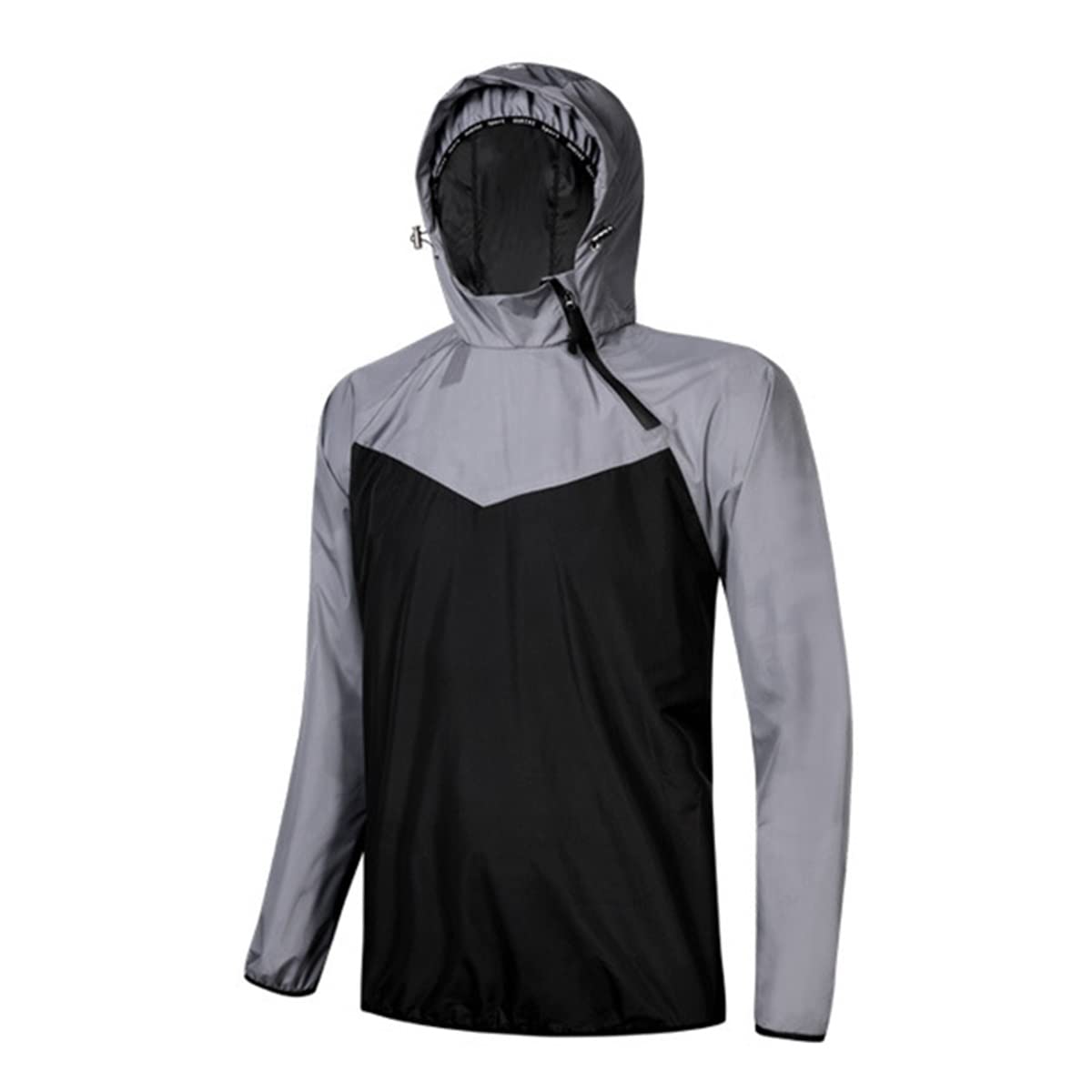 Scosao Veste Sauna Homme - Combinaison Sudation Amincissante - Sport Perte De Poids - Capuche