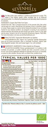 Sevenhills Wholefoods Polline d'Api Bio 100g