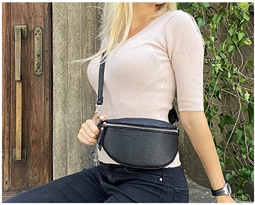 ELIOX Marsupio Donna in Vera Pelle Made in Italy