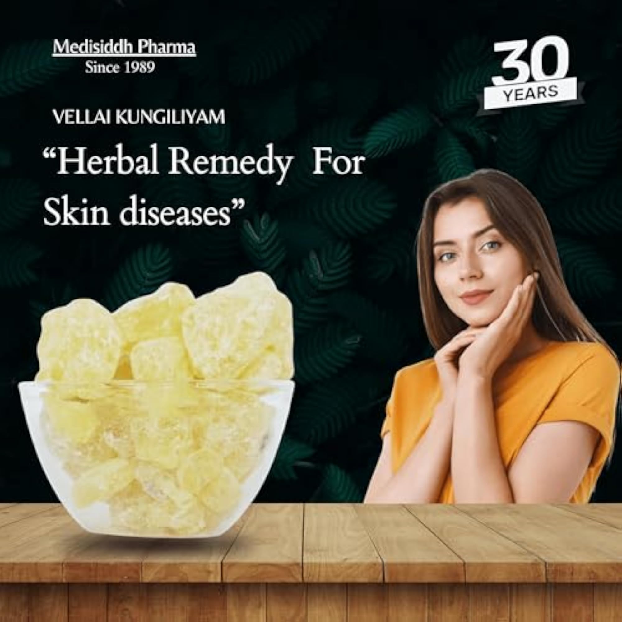 Allherbs Vellai Kungiliyam, Natural Piney Resin
