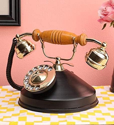 generic Decor Antique Brass Dummy Decorative showpiece Telephone,-picture-26